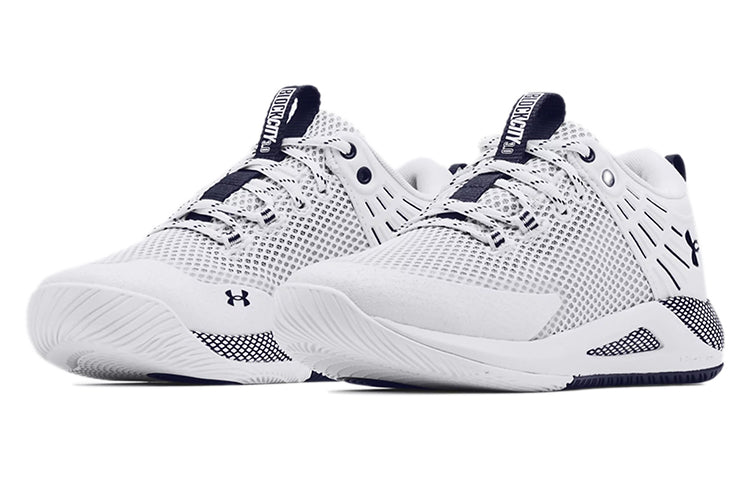 (WMNS) Under Armour HOVR Block City 'White Midnight Navy' 3023709-100