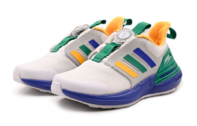 (GS) adidas RapidaSport Bounce BOA 'White Blue Green' HP2568