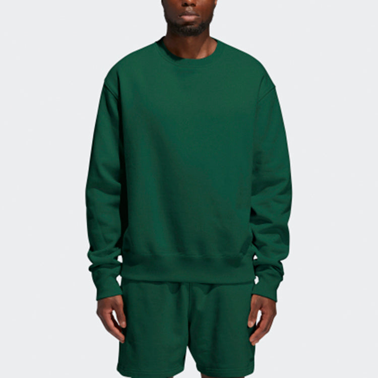 adidas originals x Crossover Pw Basics Crew Loose Sports Pullover Green GM1970