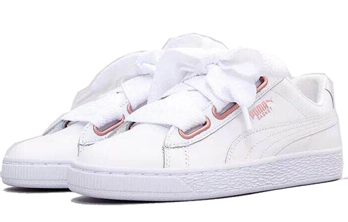 (WMNS) PUMA BASKET HEART LEATHER WNS 367817-01