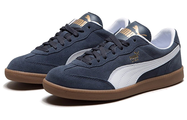 PUMA Liga Suede Low Casual Board Shoes Blue/White 341466-51