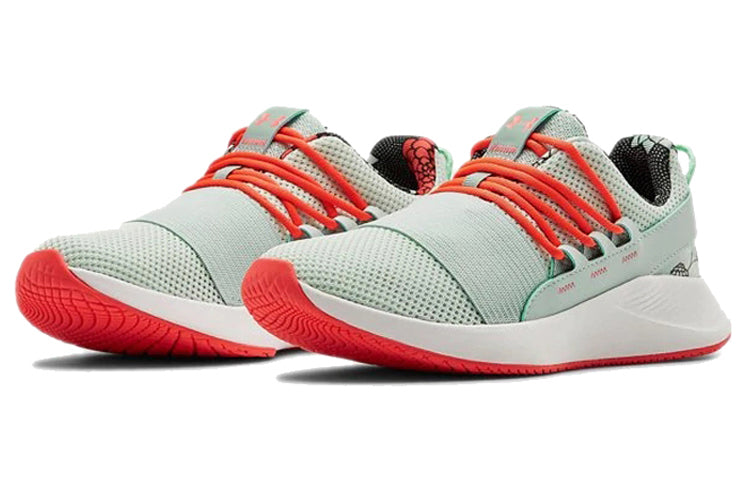 (WMNS) Under Armour Charged Breathe FN Print Blue/Orange 3023483-400