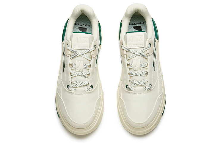 ANTA Skateboarding Series Sneakers 'White Green' 912218065-4
