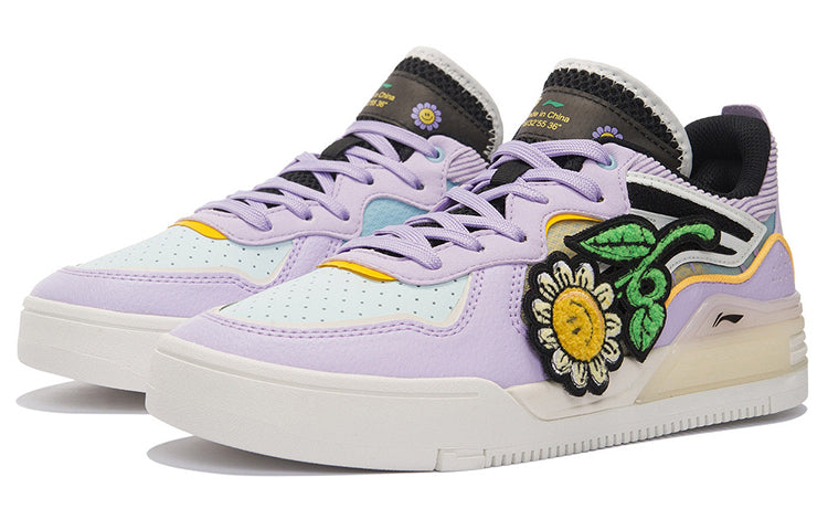 (WMNS) Li-Ning Wave V1 Cherry Blossom Series 'Purple Mint' AGCS182-2