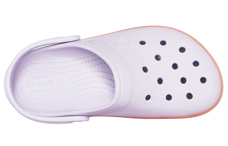 (WMNS) Crocs Beach Purple Pink Sandals 205434-5P9