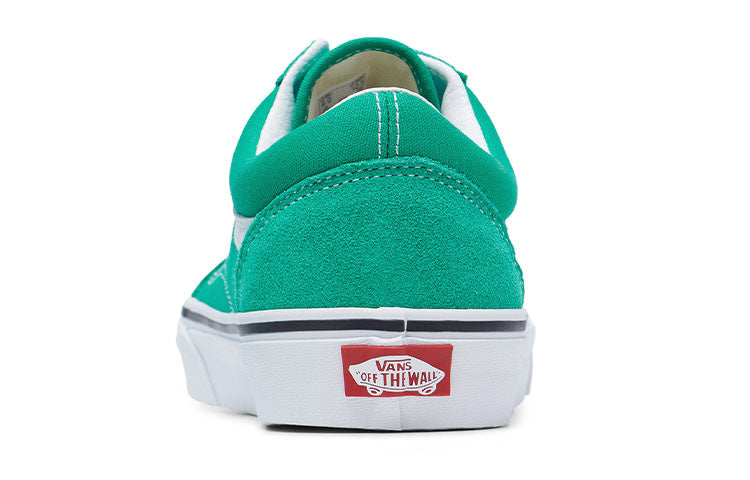 Vans Old Skool Low Tops Casual Skateboarding Shoes Unisex Green White VN0A5JMI90P