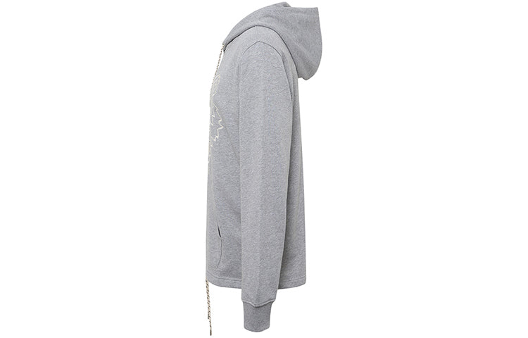 KENZO Large Tiger Head Hoodie 'Light Grey' F965SW4434X5-94
