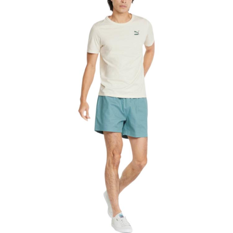 PUMA Classics Summer Resort Graphic Tee 'White' 536918-65