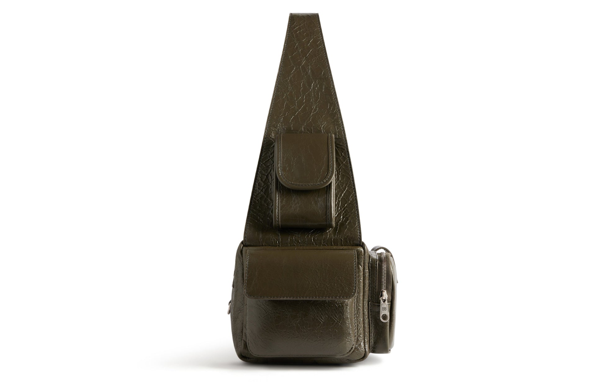 Balenciaga Superbusy Small Sling Bag 'Dark Green' 702167210C83503