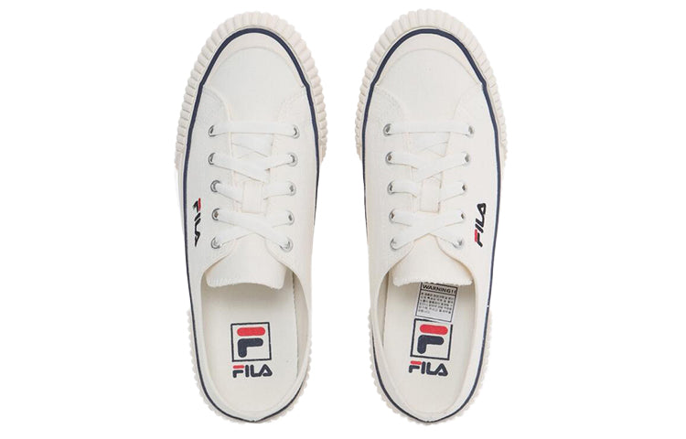 FILA Bumper Mule Ver 2 Low Top Board Shoes White 1XM01534_920
