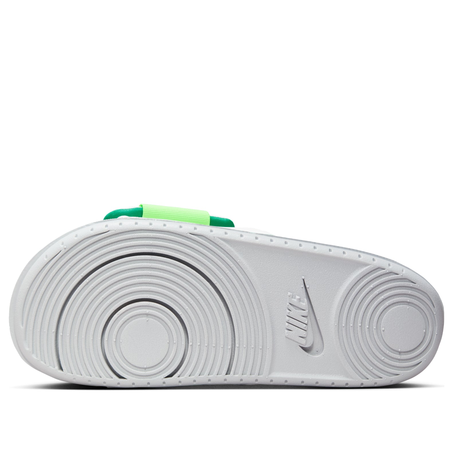 Nike Offcourt Slides 'Wolf Grey White Green Strike' DQ9624-007