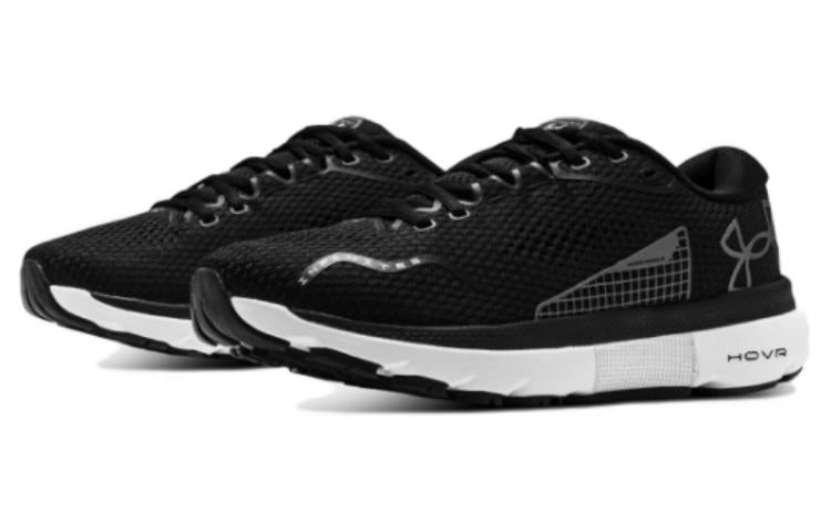 (WMNS) Under Armour HOVR Infinite 5 'Black White' 3026550-002