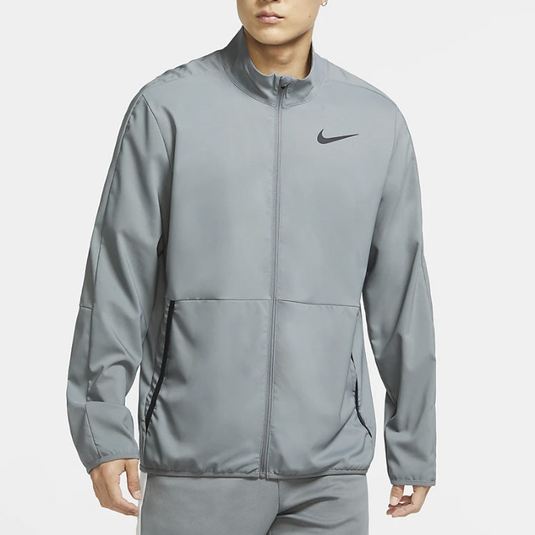 Nike Dri-FIT Casual SportsJacket Men Grey Black CU4954-084