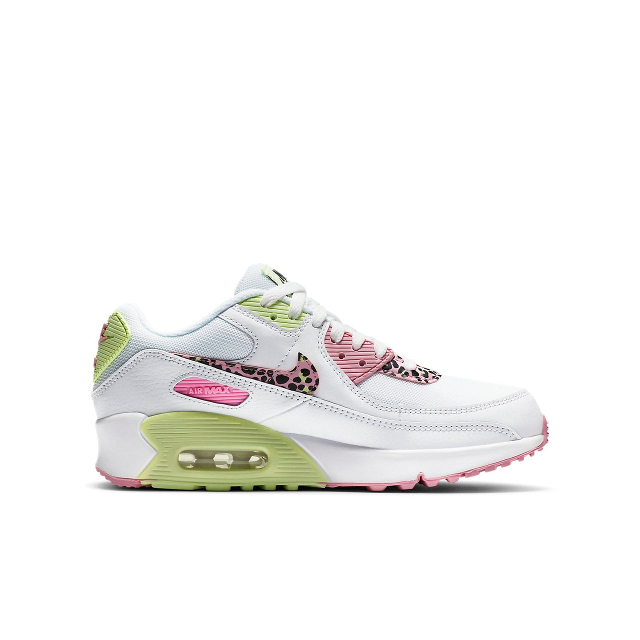 (GS) Nike Air Max 90 'Pink Barely Volt' DA4675-100
