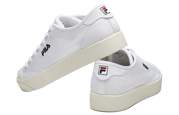 FILA Canvas shoes 'White Black' F12M014414FWT