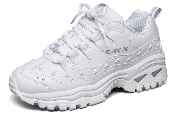 (WMNS) Skechers Energy White/Gray 149084-WSL