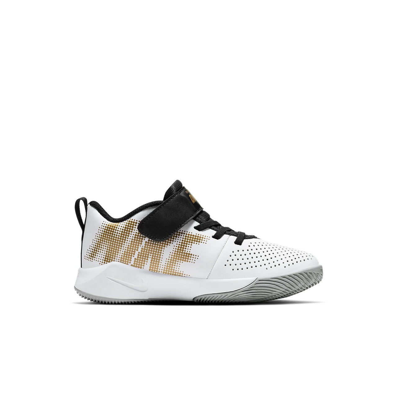 (PS) Nike Team Hustle Quick 2 Low 'Black Gold' AT5299-010