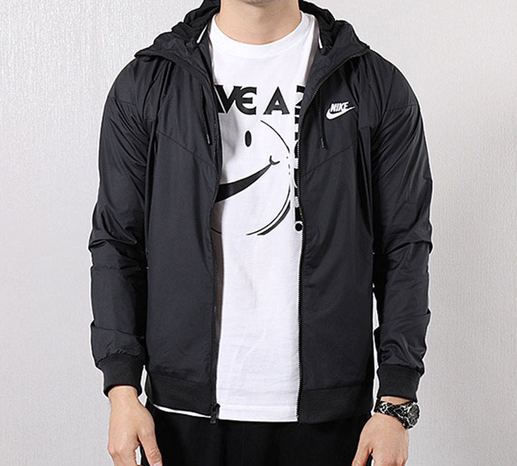 Nike Windrunner Windproof Sports Jacket Black AT5271-010