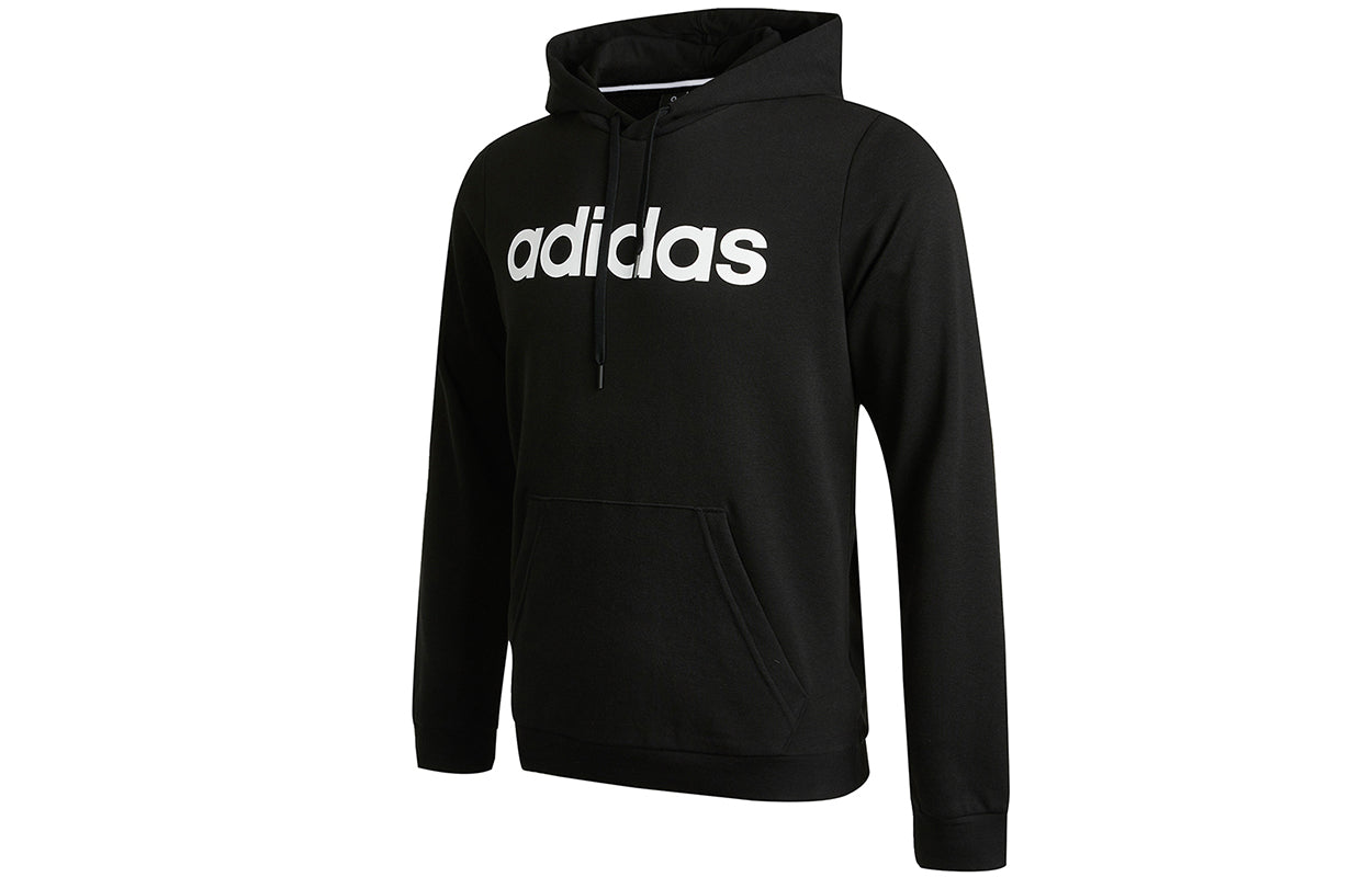 adidas neo M Ce Alphabet Printing Logo Sports Pullover Black GP4875