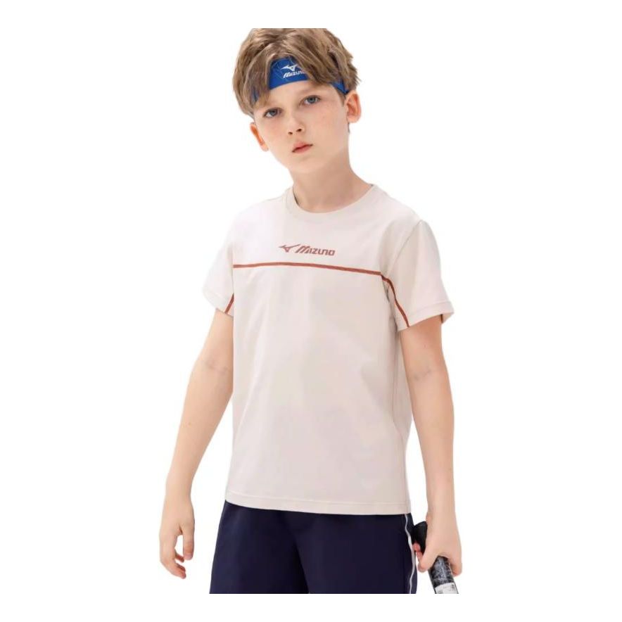 (GS) Mizuno Cotton T-shirt 'Beige' 32CA3414