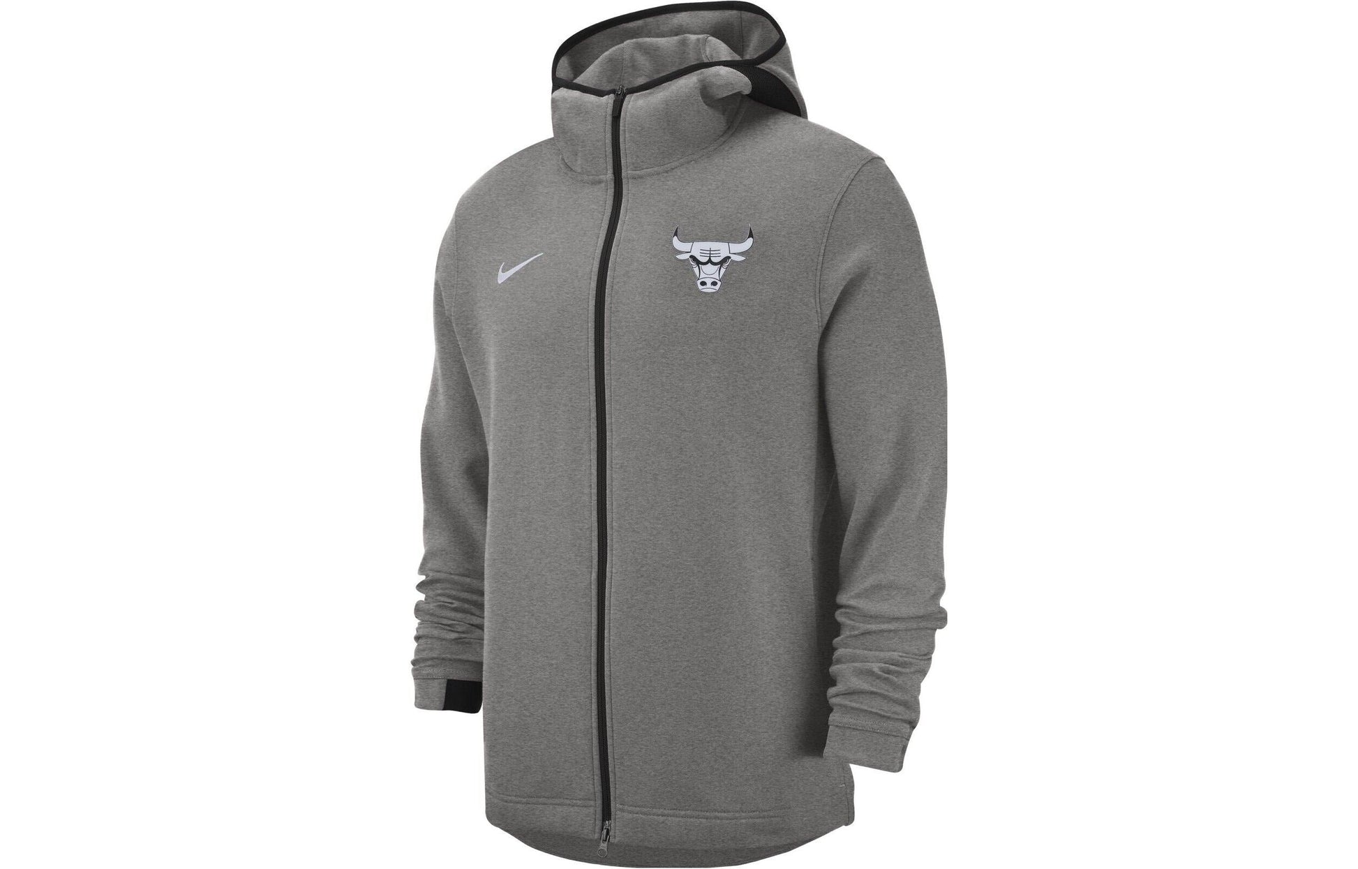 Nike NBA Chicago Bulls Dri-FIT Full Zip Hoodie 'Dark Heather Grey' 940867-032