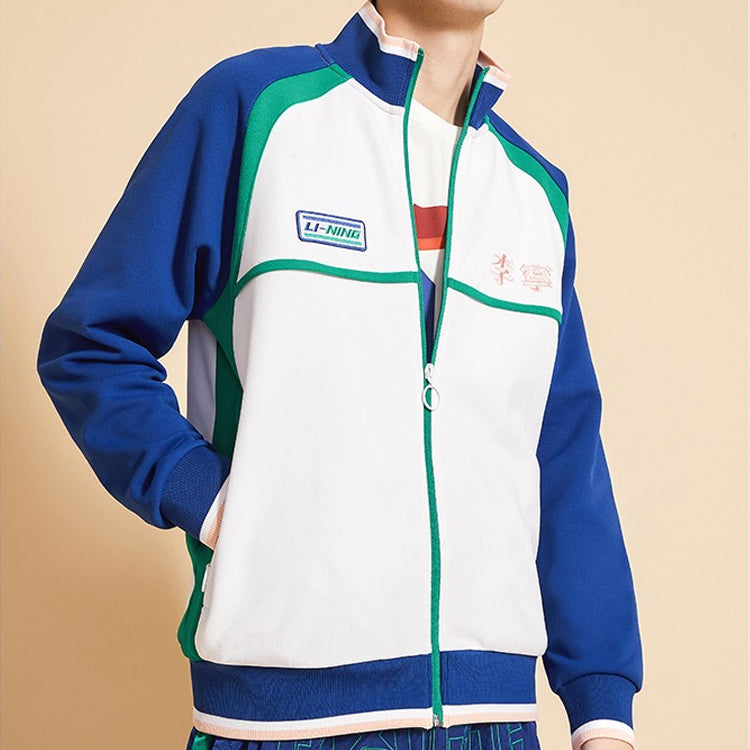 Li-Ning Paris fashion week Cardigan Jacket Loose White AWDQ335