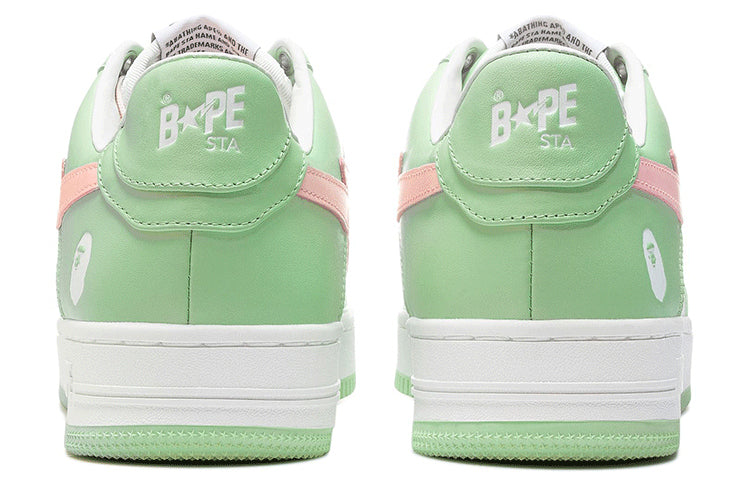 A BATHING APE Bape Sta 'Green Pink White' 1H70-291-005-GREEN