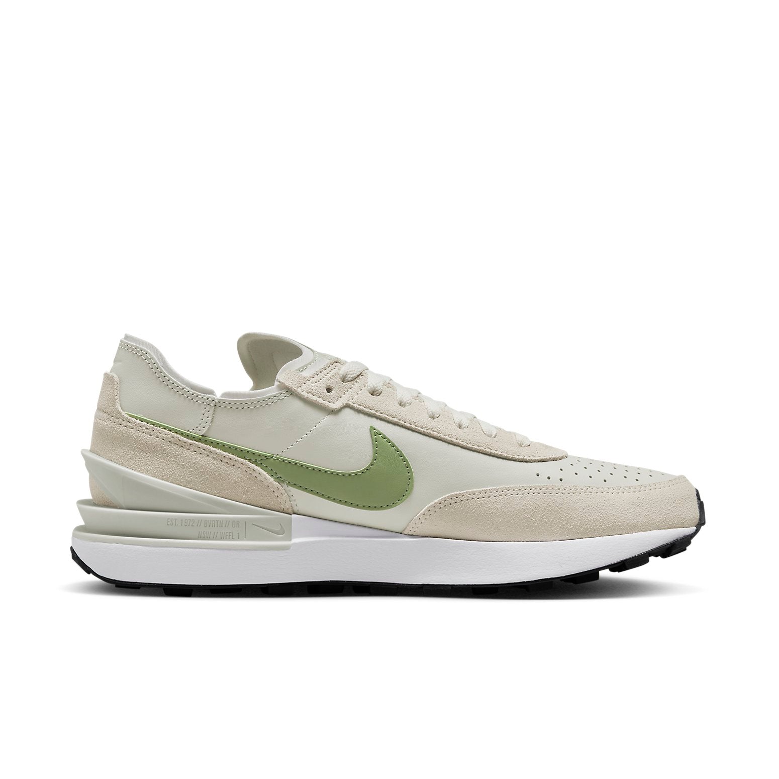 Nike Waffle One Leather 'Light Bone Oil Green' DX9428-002