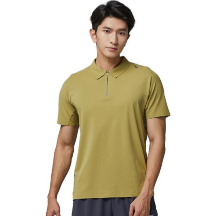 Mizuno Essentials SS23 Polo Shirt 'Yellow' K2CA31A8