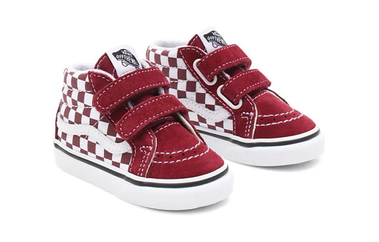 Vans SK8-Mid Checkerboard K Red/White VN0A5DXD99G