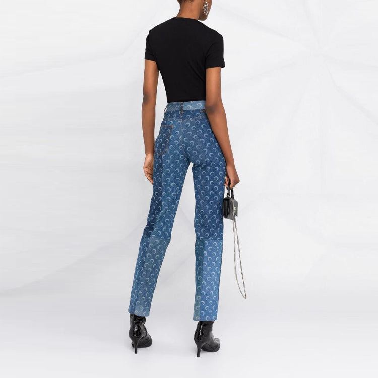 (WMNS) Off-White SS21 logo Round Neck Short Sleeve Slim Fit Black T-Shirt OWAA065S21JER0011000