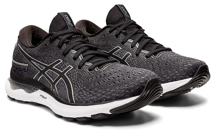 (WMNS) ASICS Gel-Nimbus 24 Wide 'Black White' 1012B199-001