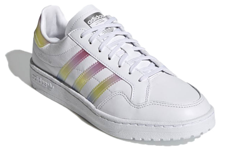 (WMNS) adidas originals Team Court Shoes White FY2725