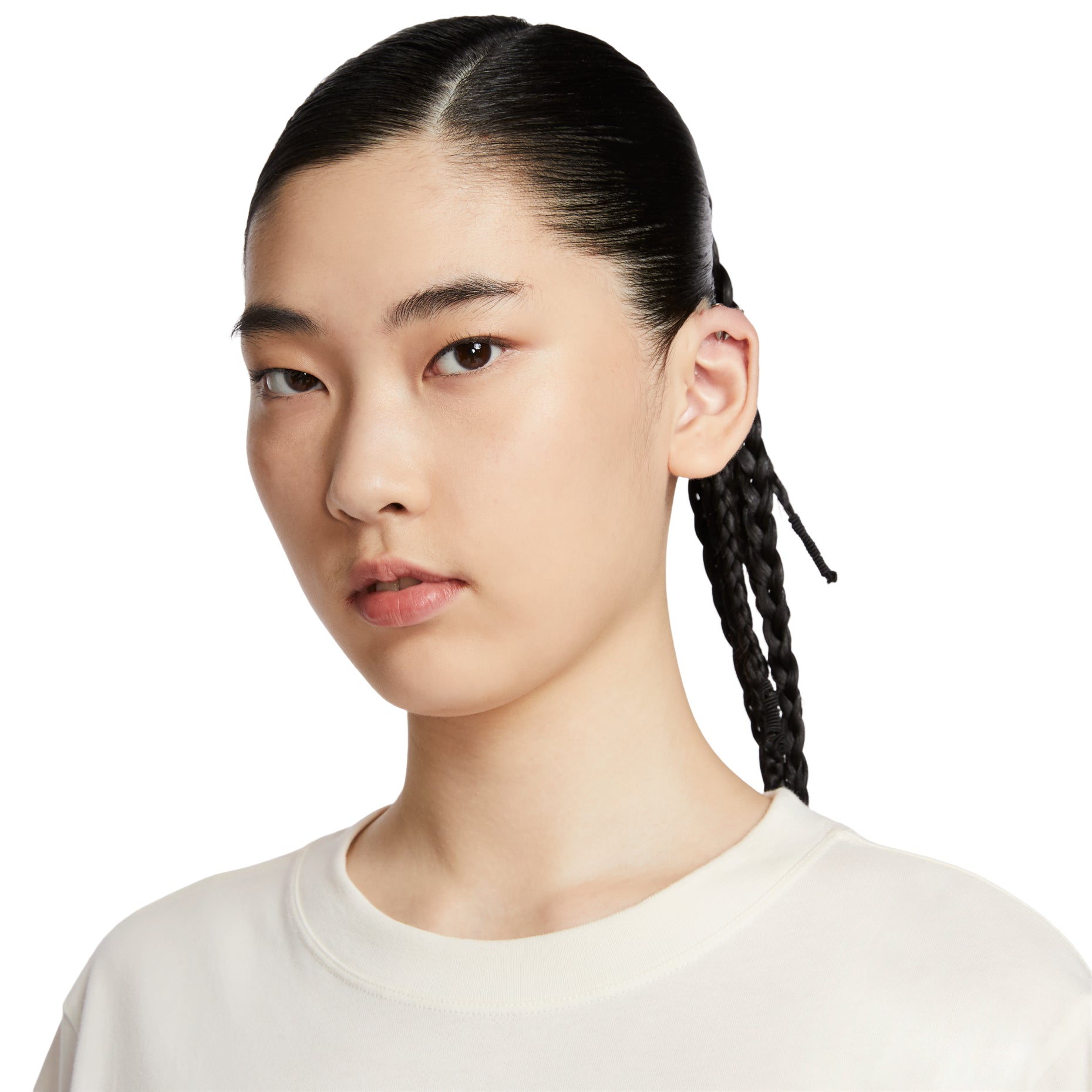 (WMNS) Nike Sportswear Essential T-Shirt Asia Sizing 'Sail' HM4625-133