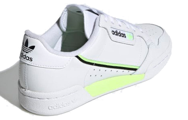 (GS) adidas Continental 80 J 'White Green' EG6820