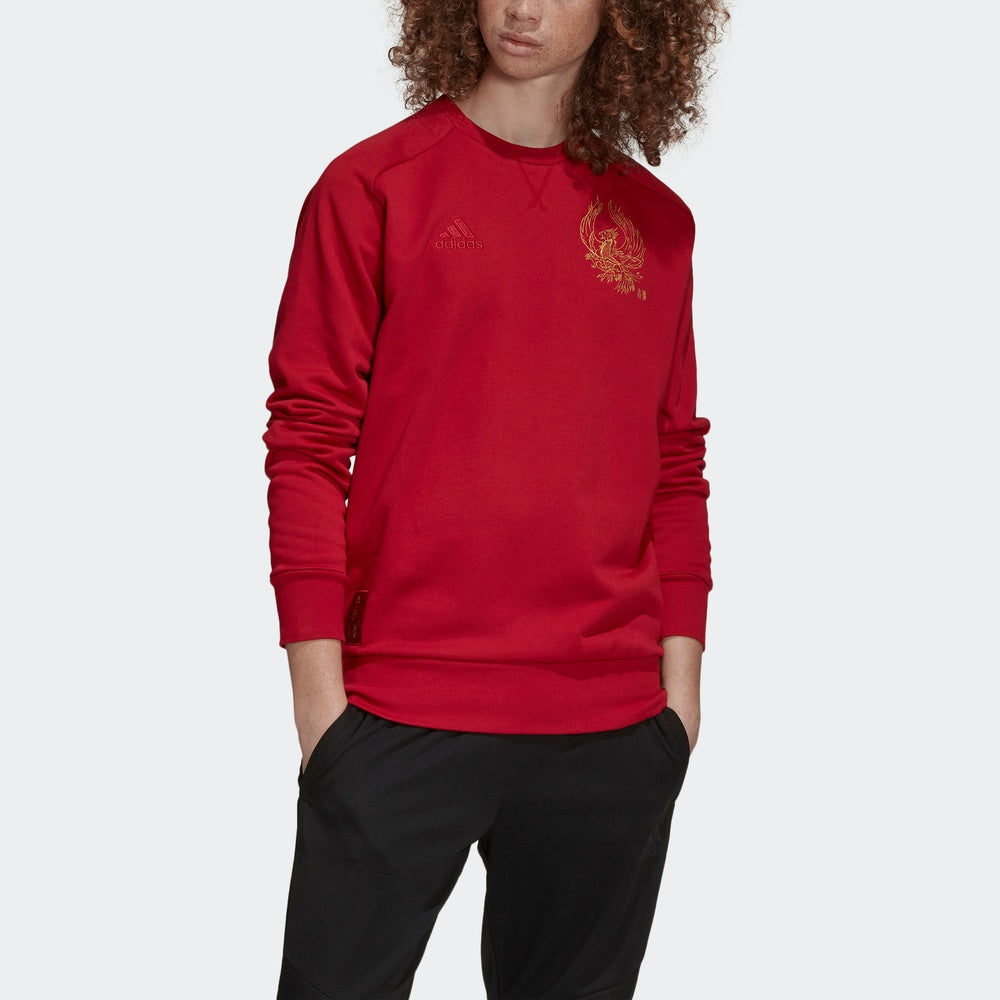 adidas Arsenal Soccer/Football Casual Sports Round Neck Pullover Red GH0030
