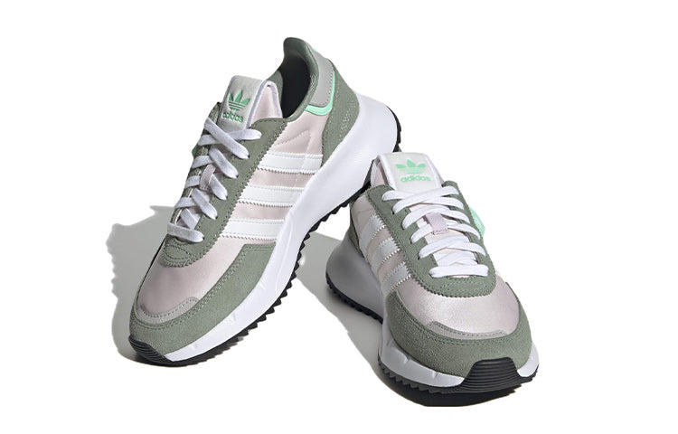 (GS) adidas Retropy F2 'Silver Green Almost Pink' HQ1534
