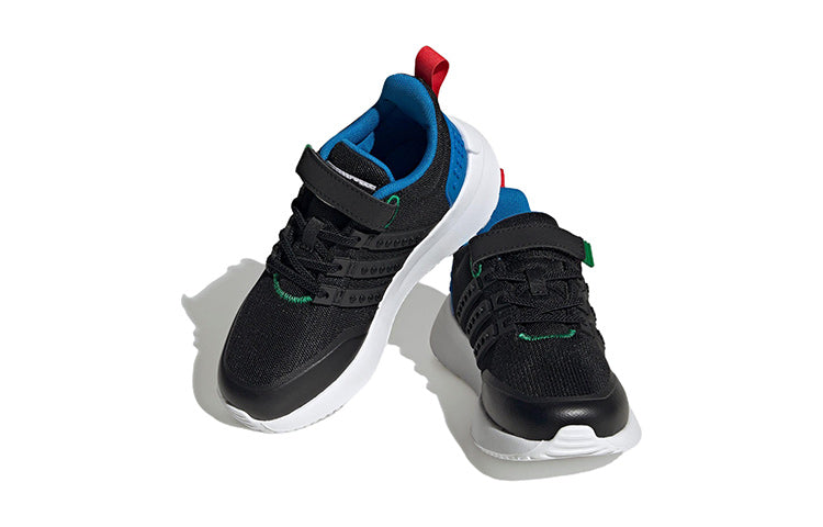 (GS) adidas Racer TR21 x LEGO 'Black Shock Blue' HQ1314