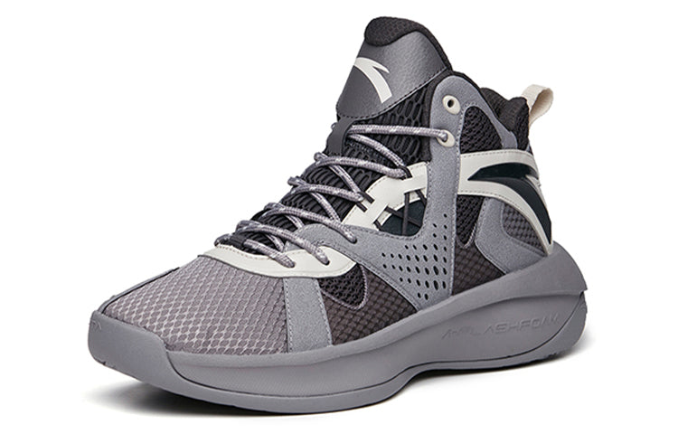 ANTA Shock The Game 2 High Top Shoes 'Grey' 112211620S-2