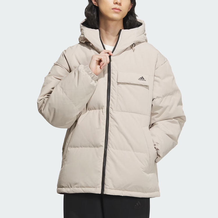 adidas Reversible Down Jacket 'White Black' IV7570