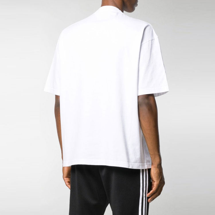 Balenciaga Interlocked BB Regular Fit T-shirt 'White' 578139TEV489044