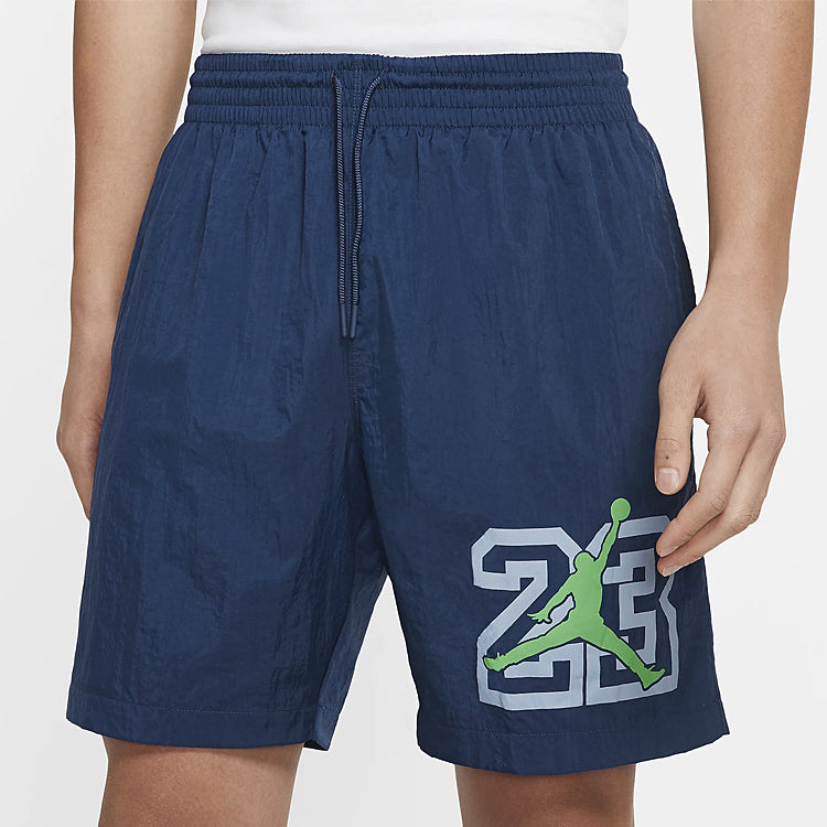 Air Jordan 13 Legacy Poolside Mesh Shorts 'Blue' CW0786-414