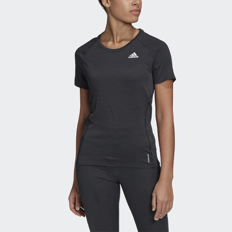 (WMNS) adidas Adi Runner Tee Black FM7641