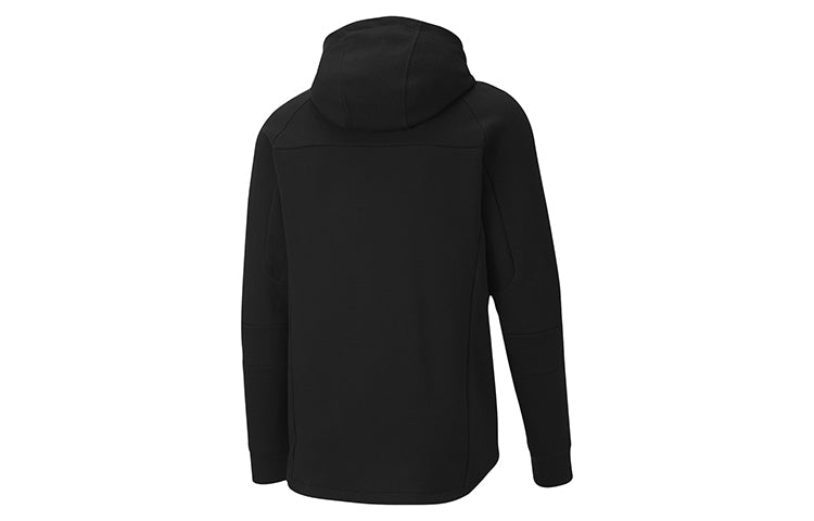PUMA Evostripe logo Zipper Hooded Jacket Black 582725-01