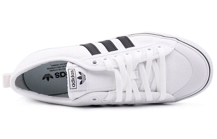 adidas General Nizza Skate shoes 'White Black' AQ1066