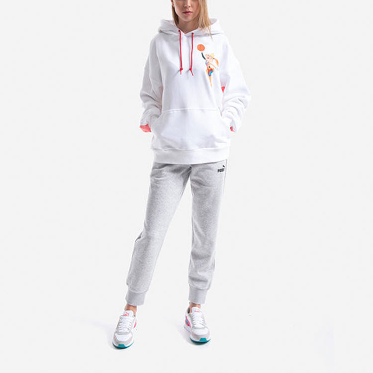 (WMNS) Converse x Space Jam A New Legacy Lola Hoodie Asia Sizing 'White' 10023067-A01