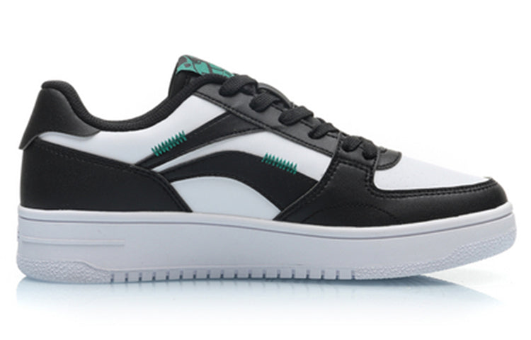(WMNS) Li-Ning No.258 Classic Leisure Low 'White Black Green' AGCN402-2