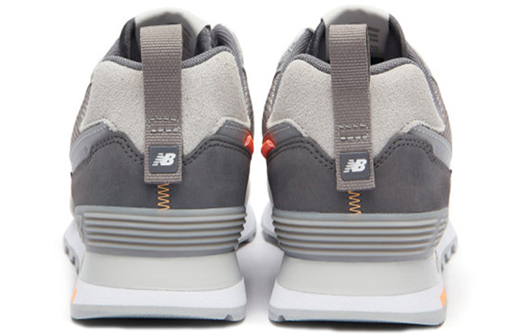 New Balance 574 Shoes Grey/Blue/Orange ML574ISC