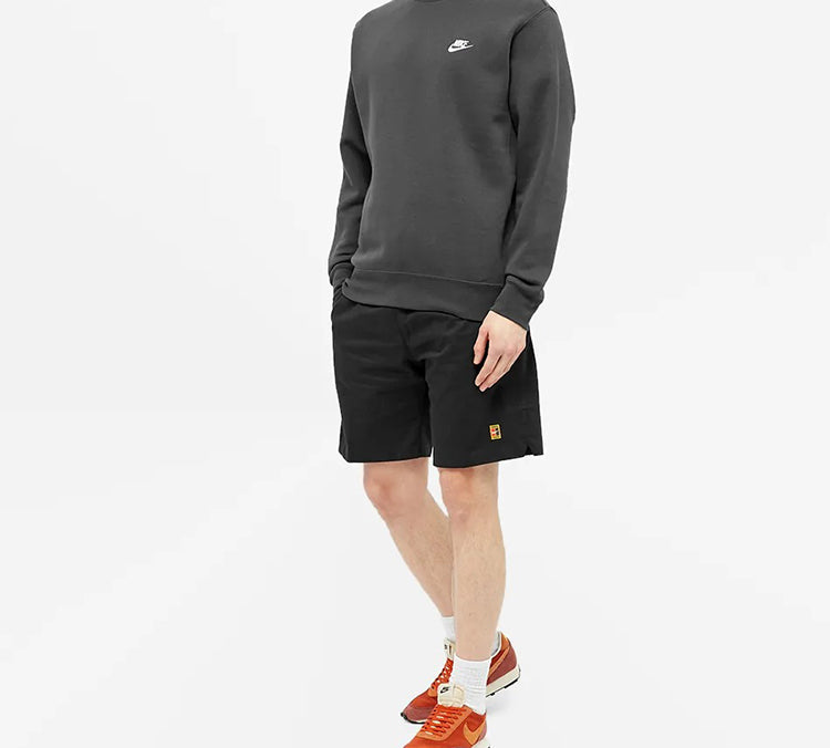 Nike Court Heritage Drawstring Shorts Black BV0762-010