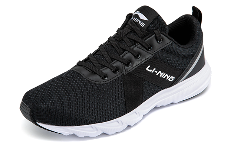 Li-Ning Running Shoes 'Black White' ARBN247-1